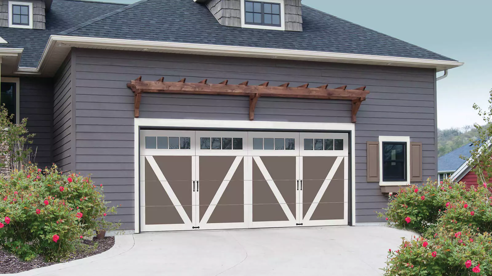 Courtyard Wind Load Garage Doors