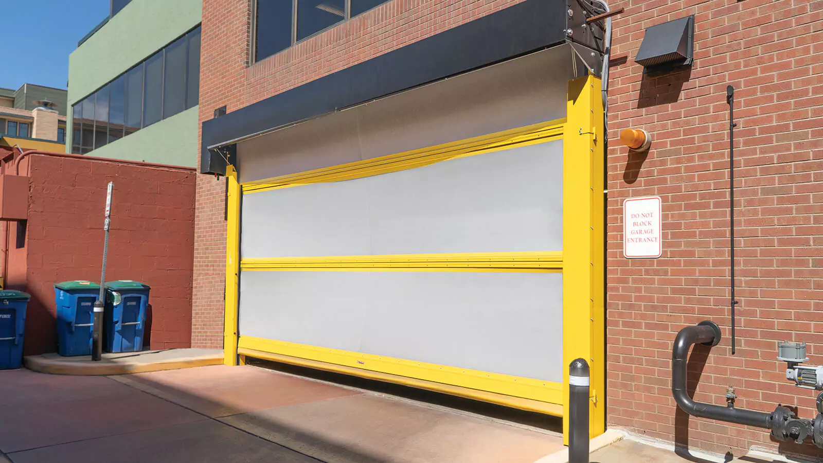 High-Speed Fabric Doors